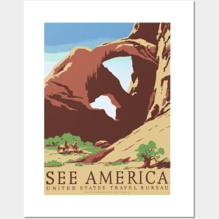 See America Travel Design Posters and Art